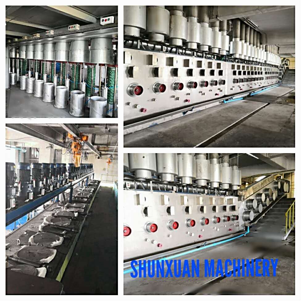 Ligne de production de fibres discontinues de polyester régénéré d'origine chinoise, Ligne de production PSF, Machine à fibres