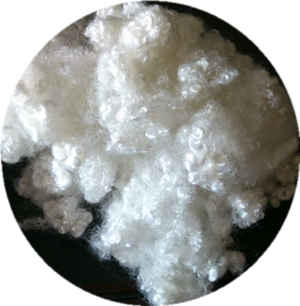 Ligne de production de fibres discontinues de polyester de type coton